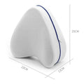 ALMOHADA ORTOPÉDICA PARA RODILLA DE ESPUMA VISCOELÁSTICA, ERGONÓMICA