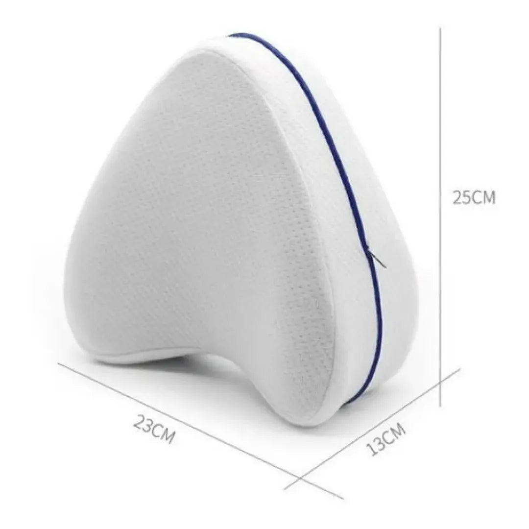 ALMOHADA ORTOPÉDICA PARA RODILLA DE ESPUMA VISCOELÁSTICA, ERGONÓMICA