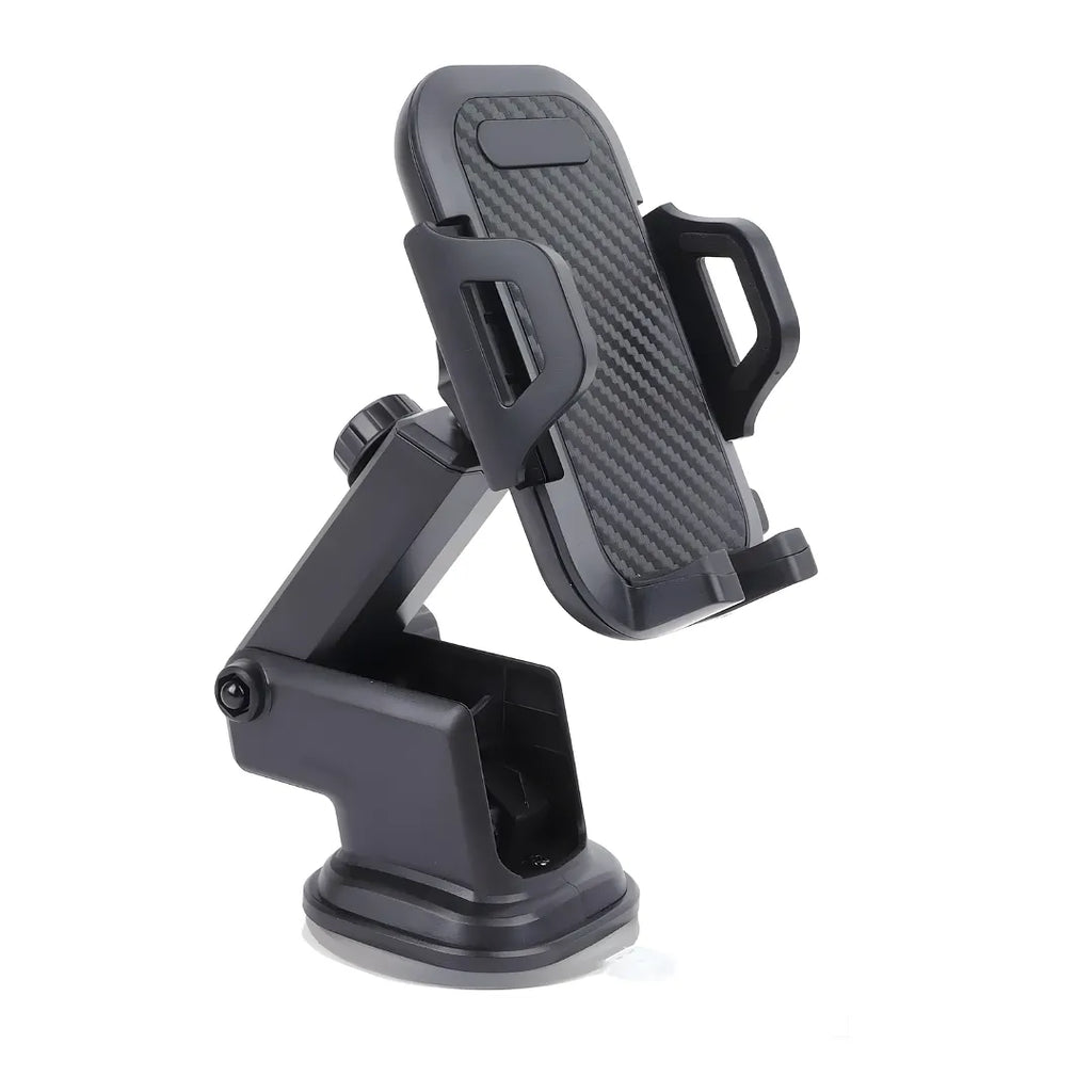 SOPORTE PARA CELULAR CARRO BASE AJUSTABLE CON VENTOSA DE ALTA SUCCIÓN Y BRAZO EXTENSIBLE
