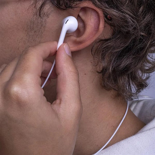 AUDÍFONOS ALÁMBRICOS IN-EAR CON CONECTOR JACK 3.5MM