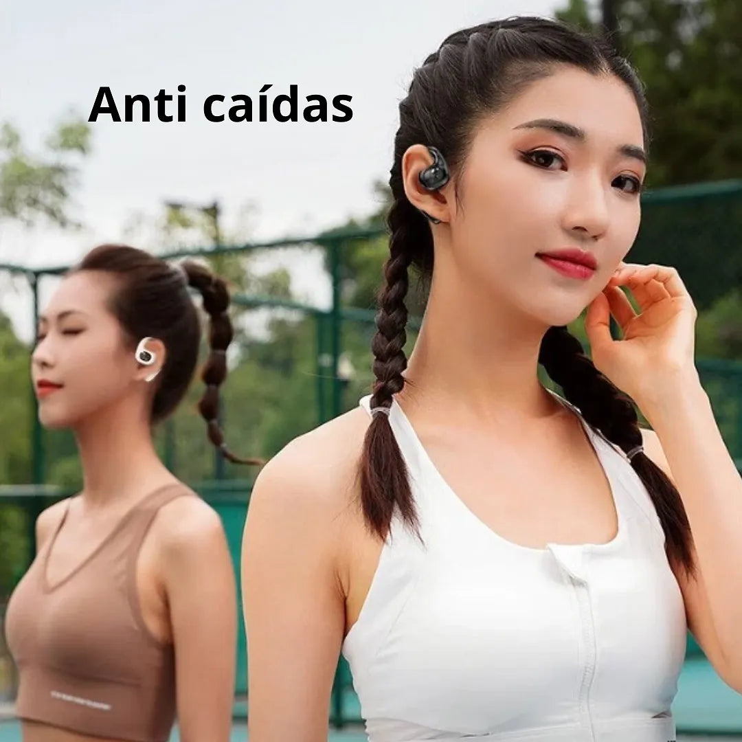 AUDÍFONOS INALÁMBRICOS EZRA EZ-O66 OPEN-EAR DEPORTIVOS ANTI CAÍDAS Y RESISTENCIA AL SUDOR