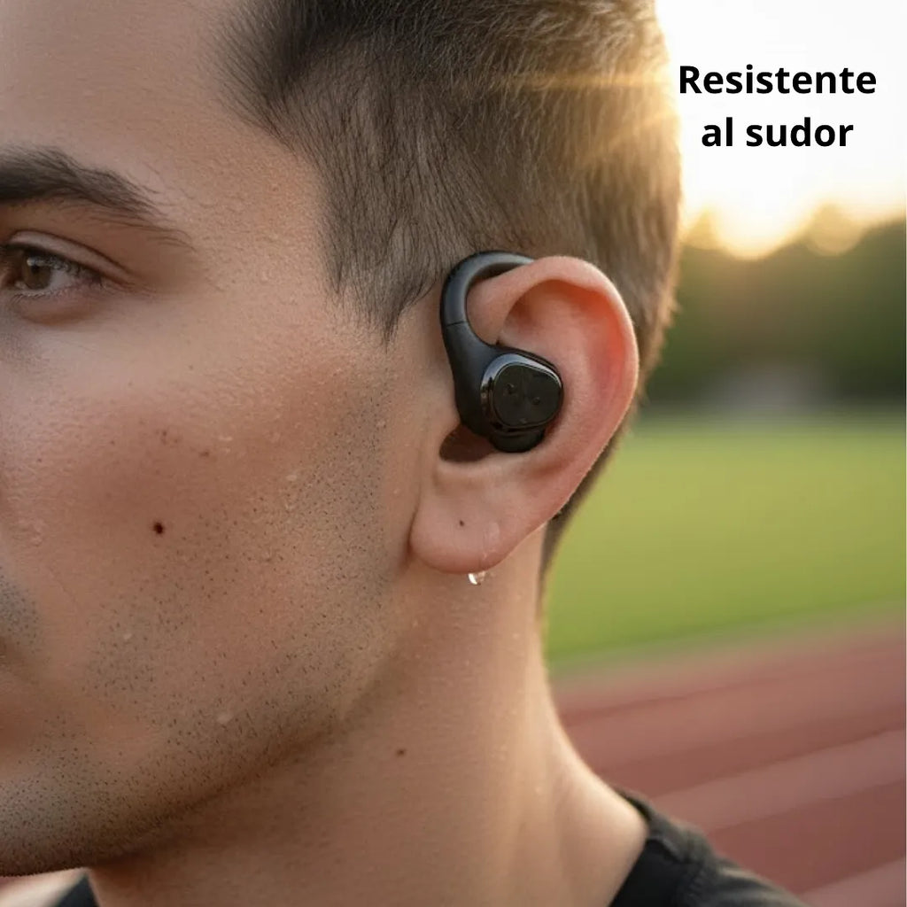 AUDÍFONOS INALÁMBRICOS EZRA EZ-O66 OPEN-EAR DEPORTIVOS ANTI CAÍDAS Y RESISTENCIA AL SUDOR